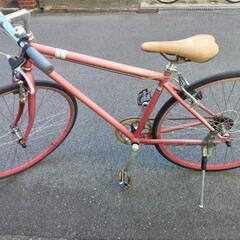 LASSIG[レッシグ]700c クロスバイク 7speeds/ブルー (自転車工房とし