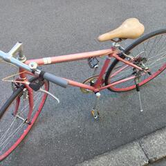 メーカー不明。外装6段変速、7,000円のクロスバイク、仏式、自転車出張修理屋グッドサイクルが出品。の画像