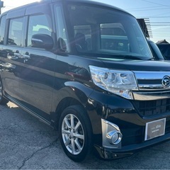 【支払総額26.8万円】h26年式タントカスタム車検令和9年12月機関良好 内外装良好 ８インチナビ 両側パワスラ！修復歴無しの画像