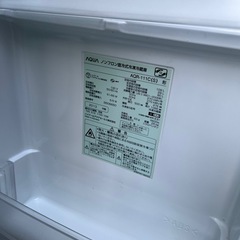 　AQUA 
冷蔵庫の画像