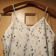 花柄キャミソールロングワンピース Mサイズの画像