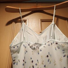 花柄キャミソールロングワンピース Mサイズの画像