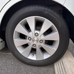 14インチタイヤ付きホイールの画像