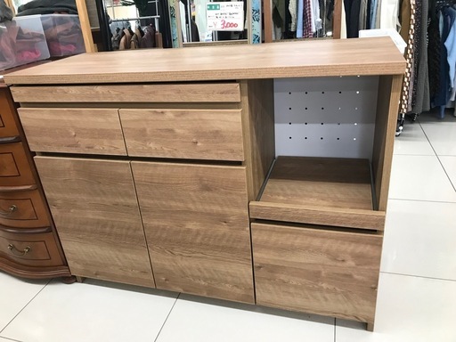 LOWYA 美品キッチンボード 食器棚