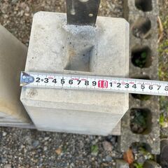 未使用 沓石・束石 長期保管品 14個の画像