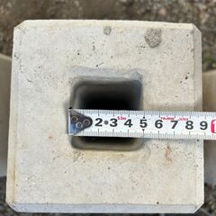 未使用 沓石・束石 長期保管品 14個の画像