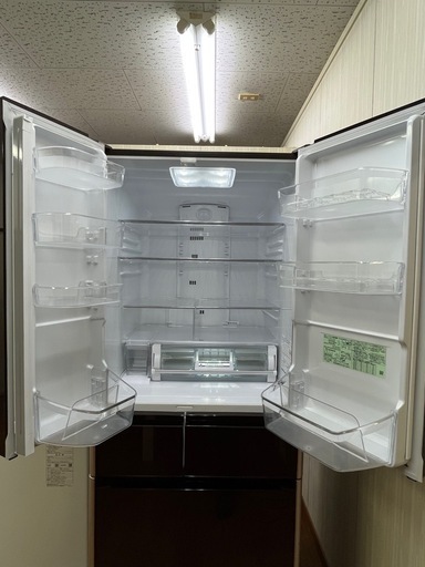 #53 売れ筋6ドア!! HITACHI 2016年 475L R-XG4800G(XT) フレンチドア 
