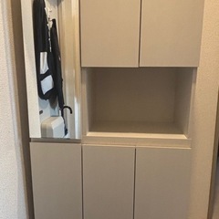 ほぼ新品 ニトリ シューズボックスGS1 1880WWの画像