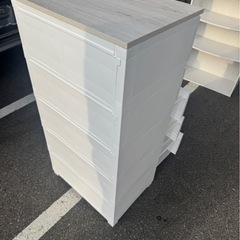 決まりました収納 5段引き出しの画像