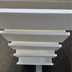 決まりました収納 5段引き出しの画像