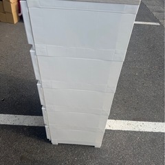 決まりました収納 5段引き出しの画像