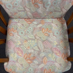 カリモク　1人ソファ　椅子の画像