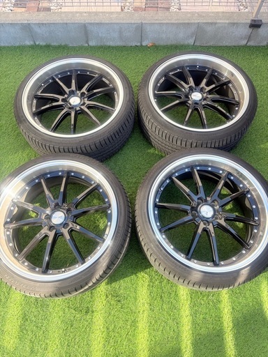 21インチアルミホイールタイヤセット