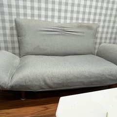 ニトリ2人がけソファ貰ってくださいの画像