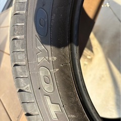 アルファード ヴェルファイア ほぼ新品タイヤ、4本セット(倉庫保管)の画像