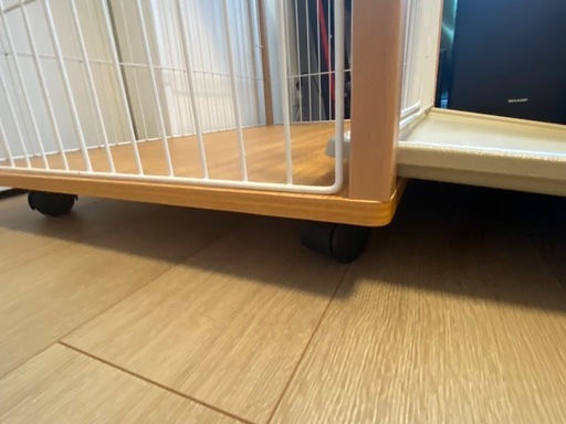 【お相手決定済】【木目調 傷ほとんどなし】3段キャットケージ 