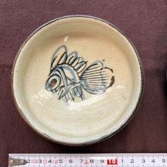 和食器　金魚　小鉢　2個まとめの画像