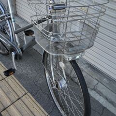 [BRIDGESTONE]Albert(アルベルト)S型 26吋シティサイクル アルミ/内装5段/点灯虫/スパークシルバーの画像