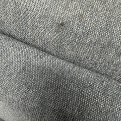 モダンデコ　三人掛けソファー　　ロイヤルブルーの画像