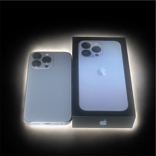 【美品】iPhone 13 pro 256GB （シェラブルー）SIMフリー
