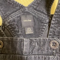 baby Gap コーデュロイサロペット 80    の画像