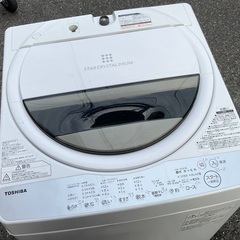 【RKGSE-388】特価！東芝/6kg/全自動洗濯機/AW-6G6/中古/2018年製/頭引取推奨商品/弊社近隣有料配達も可の画像