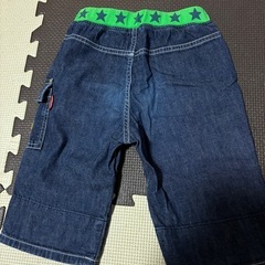 ミキハウス✨男児110サイズ✨折り返し2way✨ハーフパンツ✨半ズボン✨ブランド子供服の画像