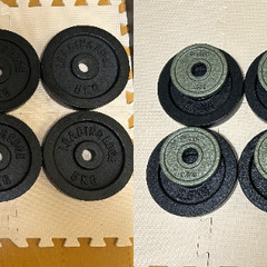 ホームジムセット　ベンチ台/ダンベル/バーベルシャフト/プレート/ハーフラック/EZバー/トレーニングチューブの画像