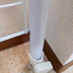 山善(YAMAZEN) 突っ張り パーテーション (ワイヤータイプ) 幅60×奥行5×高さ166.5-295.5cmの画像