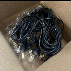 ストリングライト　ガーデンライトの画像