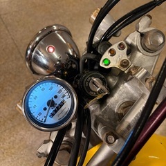 TW200 黄色　ビームスマフラー　自賠責保険付きの画像