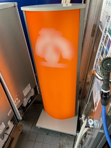 店舗用電飾スタンド　ECO電飾スタンド(楕円形) VALUE-4802 照明入り看板