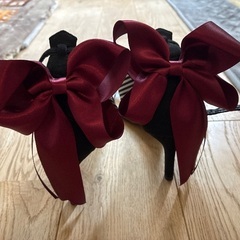 マイラ mayla classic リボン ボールド 赤 レッドの画像