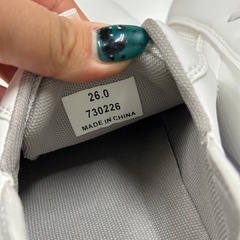 26cm スニーカー　ほぼ未使用  の画像