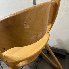 子供　ダイニングチェアの画像