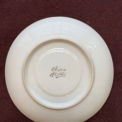 花柄　平皿　ソーサー　2枚まとめの画像