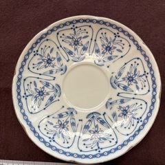 花柄　平皿　ソーサー　2枚まとめの画像