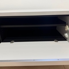 テレビ台　幅150cm グレー　ブラックの画像