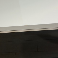 テレビ台　幅150cm グレー　ブラックの画像