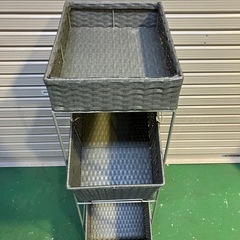 ランドリーラック バスケット ワゴンの画像