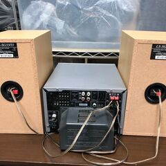 KENWOOD ケンウッド Avino SG-5MD（3CD＋MD） LS-SG55（スピーカーセット） ミニコンポ 音出し確認済みジャンクの画像