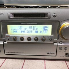 KENWOOD ケンウッド Avino SG-5MD（3CD＋MD） LS-SG55（スピーカーセット） ミニコンポ 音出し確認済みジャンクの画像