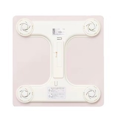 ニトリ　デジタル体重計　美品！　ナチュラルブラウンの画像