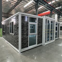 20FT2寝室1リビング１キッチン１浴室付きコンテナユニットプレハブハウス事務所仮設住宅店舗職員寮高度カスタム高品質断熱半日設置移動の画像