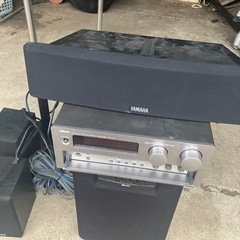 ホームシアター　ヤマハ5.1ch セット　スピーカー6個　コンポ　YAMAHA ヤマハ　の画像