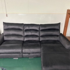 L字電動ソファの画像