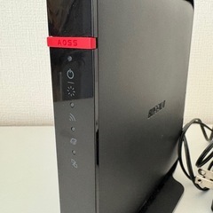  BUFFALO 無線LANルーター WHR-1166DHP（説明書・アダプター付き）の画像