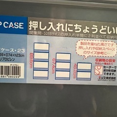 押し入れ収納ケースの画像
