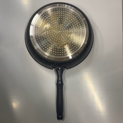 (中古)パール金属 HC-454 マーブルファン軽 テフロン加工IH対応フライパン29cmの画像