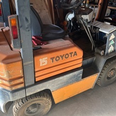 トヨタフォークリフト1.5tサイズマニュアル車の画像